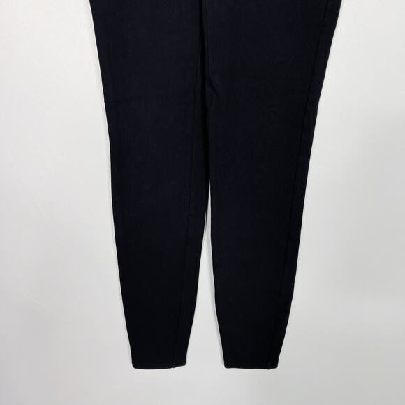 Madewell XSmall XS Black Miles MWL Knit High Rise 27" Leggings Cotton Stretch - Picture 4 of 10